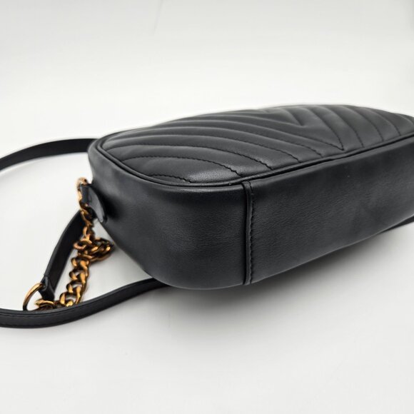 COA INCLUDED - Louis Vuitton M53682 NAVY/Black Camera Bag Wave Crossbody - Picture 7 of 15